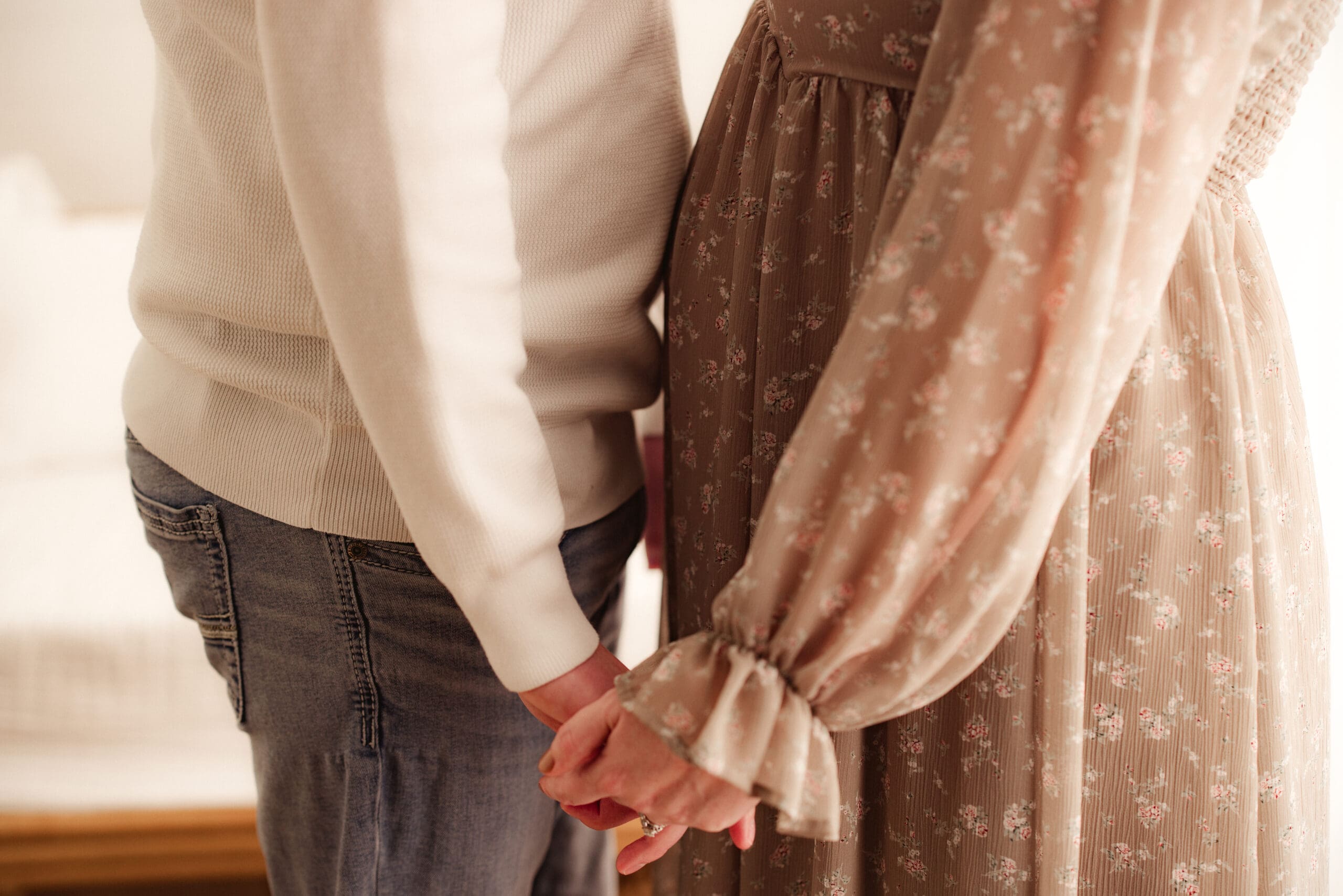 Lifestyle maternity studio photos